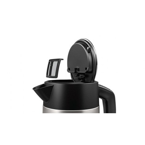 Bosch | Kettle | DesignLine TWK4P440 | Electric | 2400 W | 1.7 L | Stainless steel | 360° rotational base | Stainless steel/Blac - 3